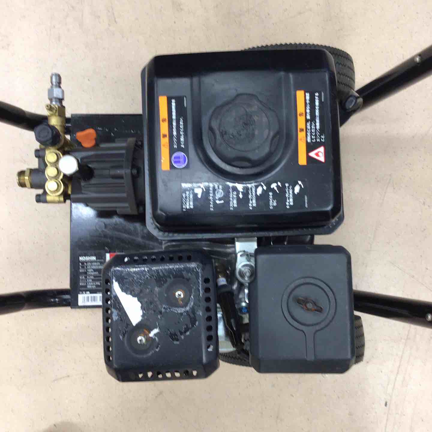 店頭受取り限定】 工進(KOSHIN) エンジン式高圧洗浄機 JCE