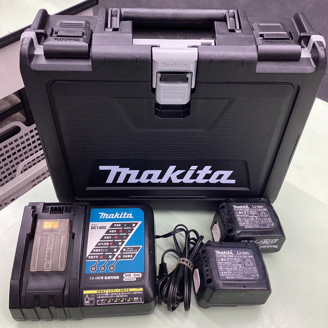 〇マキタ（14.4v 3.0Ah）コードレスインパクトドライバー TD161DRFXAR【越谷店】