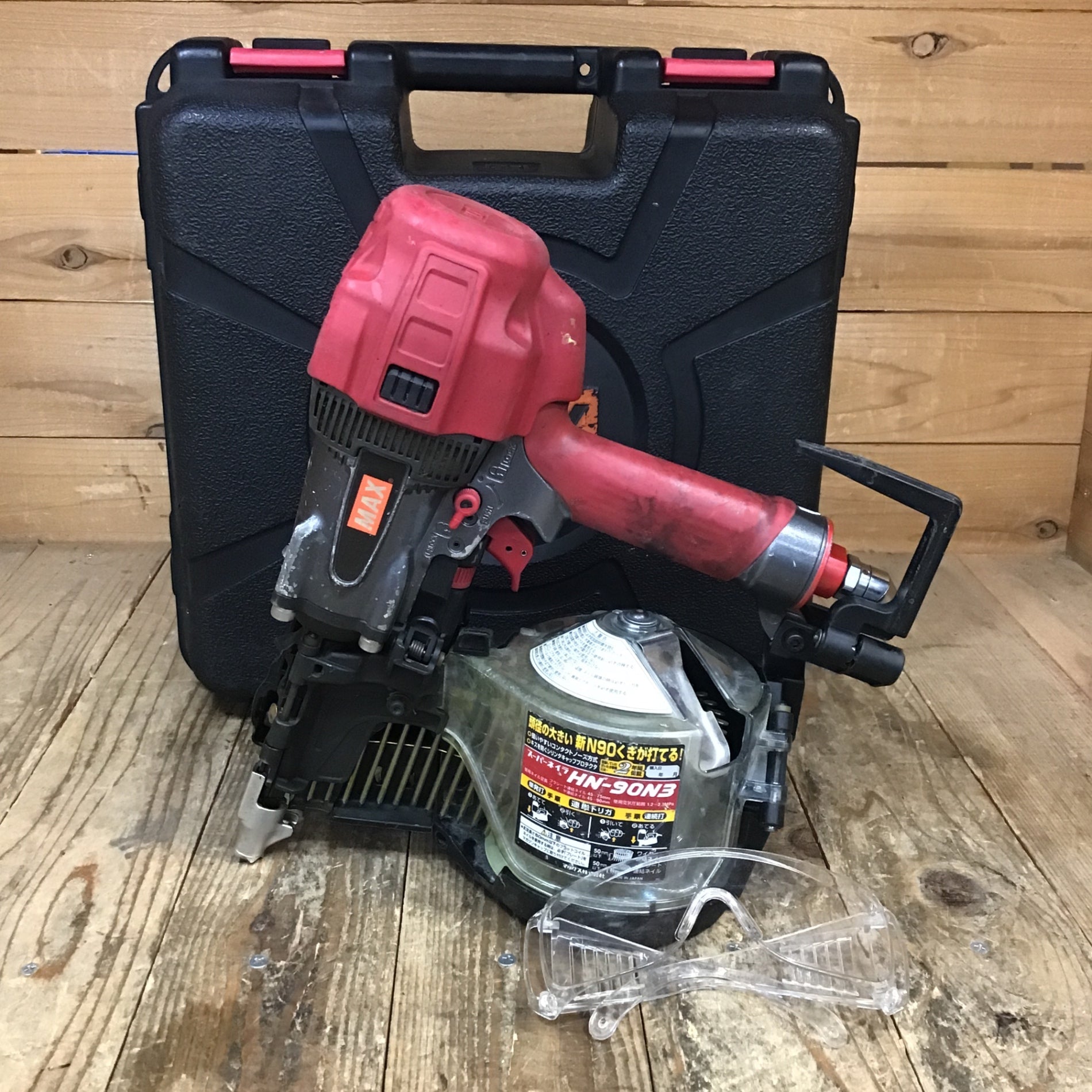 ☆マックス(MAX) 高圧エア釘打ち機 HN-90N3【所沢店】 – アクトツール