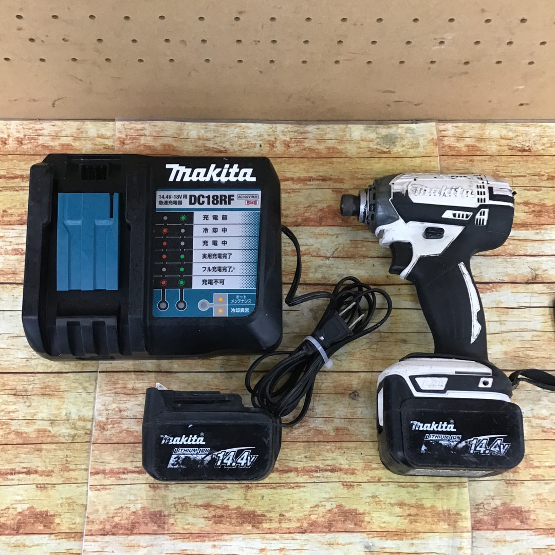 マキタ(makita) コードレスインパクトドライバー TD138DRFXW【川崎店】