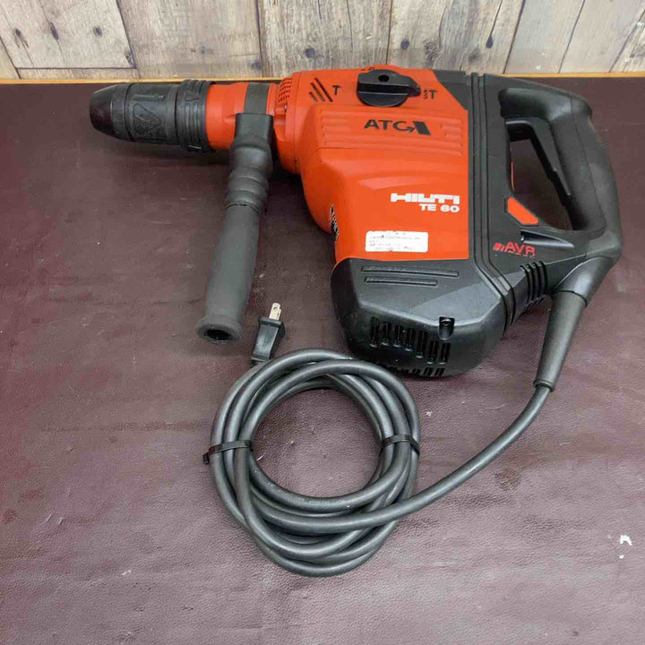 【中古品】 ヒルティ(HILTI) ロータリーハンマドリル TE-60ATC アタッチメントTEDRS-B・ビット2個付属 【東大和店】