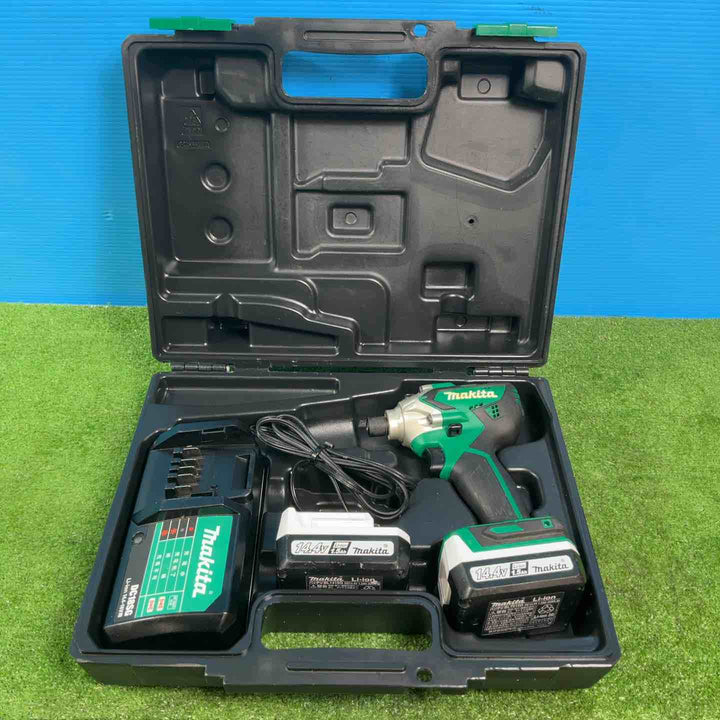 ★マキタ(makita) コードレスインパクトドライバー MTD001DSX 14.4Vバッテリー(1.5Ah)２個付き！【岩槻店】