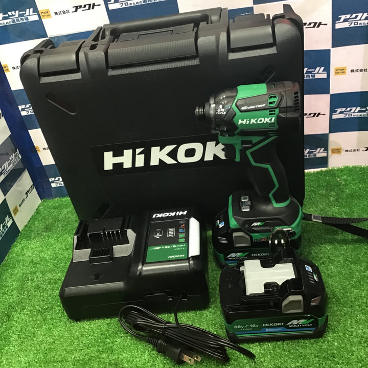 ★ハイコーキ(HIKOKI ※旧:日立工機) コードレスインパクトドライバー WH36DC(2XPSZ)(L)【草加店】