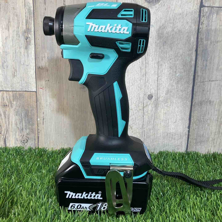 ★マキタ(makita) 18Vコードレスインパクトドライバ TD173DGXTB ターコイズブルー 限定色【戸田店】