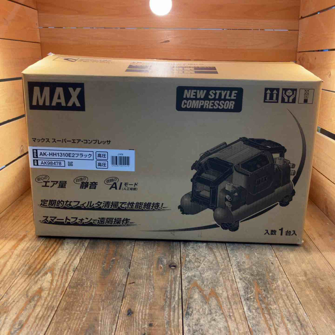 【未使用品】マックス(MAX) 高圧専用エアコンプレッサー AK-HH1310E2_ブラック【所沢店】