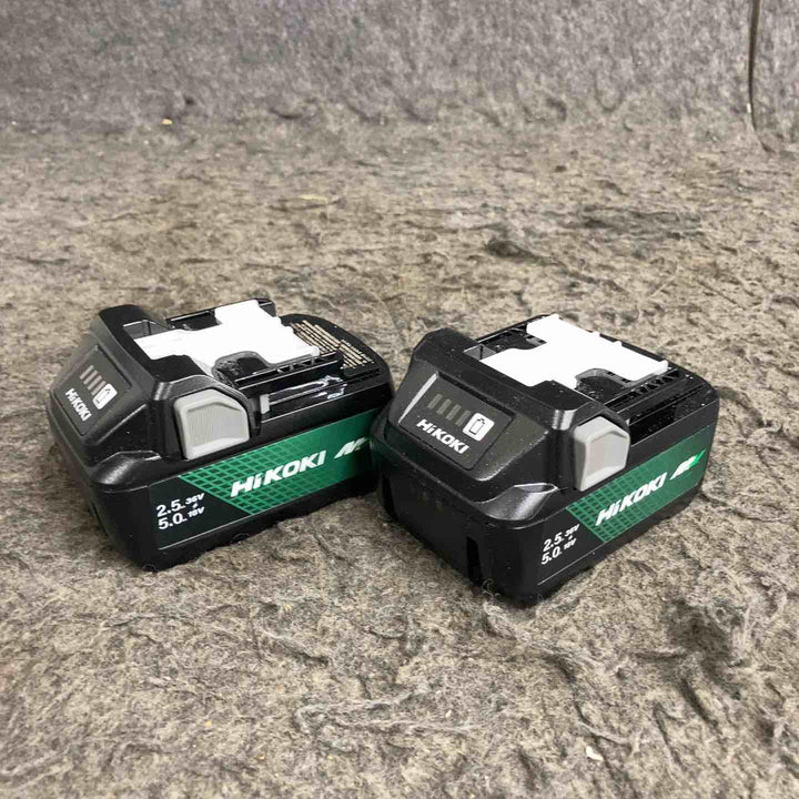 ハイコーキ HIKOKI リチウムイオンバッテリー 36V 2.5Ah BSL36A18X　2個セット【鴻巣店】