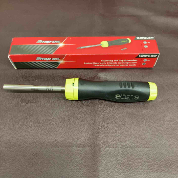 【未使用品(店頭展示品)】スナップオン(Snap-on) ラチェットドライバー スタンダードハンドル イエロー SGDMRC44BHV【東大和店】