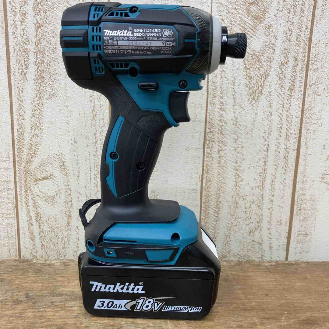 ★マキタ(makita) 18V コードレスインパクトドライバー TD149DRFX【柏店】