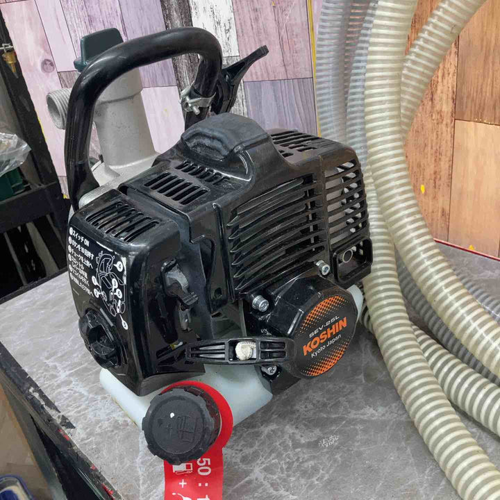 ◇工進 ハイデルスポンプ SEV-25L [2サイクルエンジン] エンジンポンプ【八潮店】