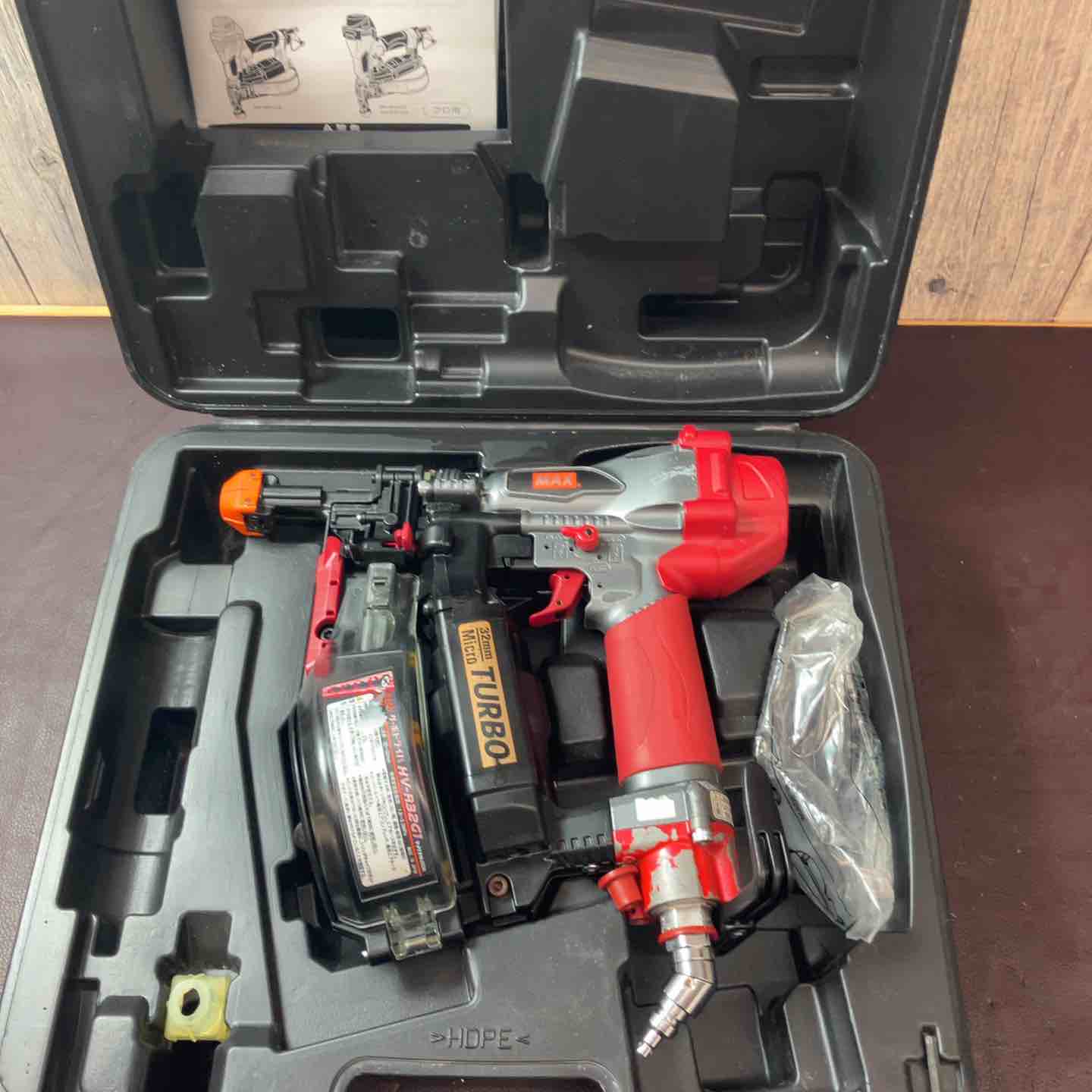 中古品】☆マックス(MAX) 高圧エアネジ打ち機 HV-R32G1【東大和店