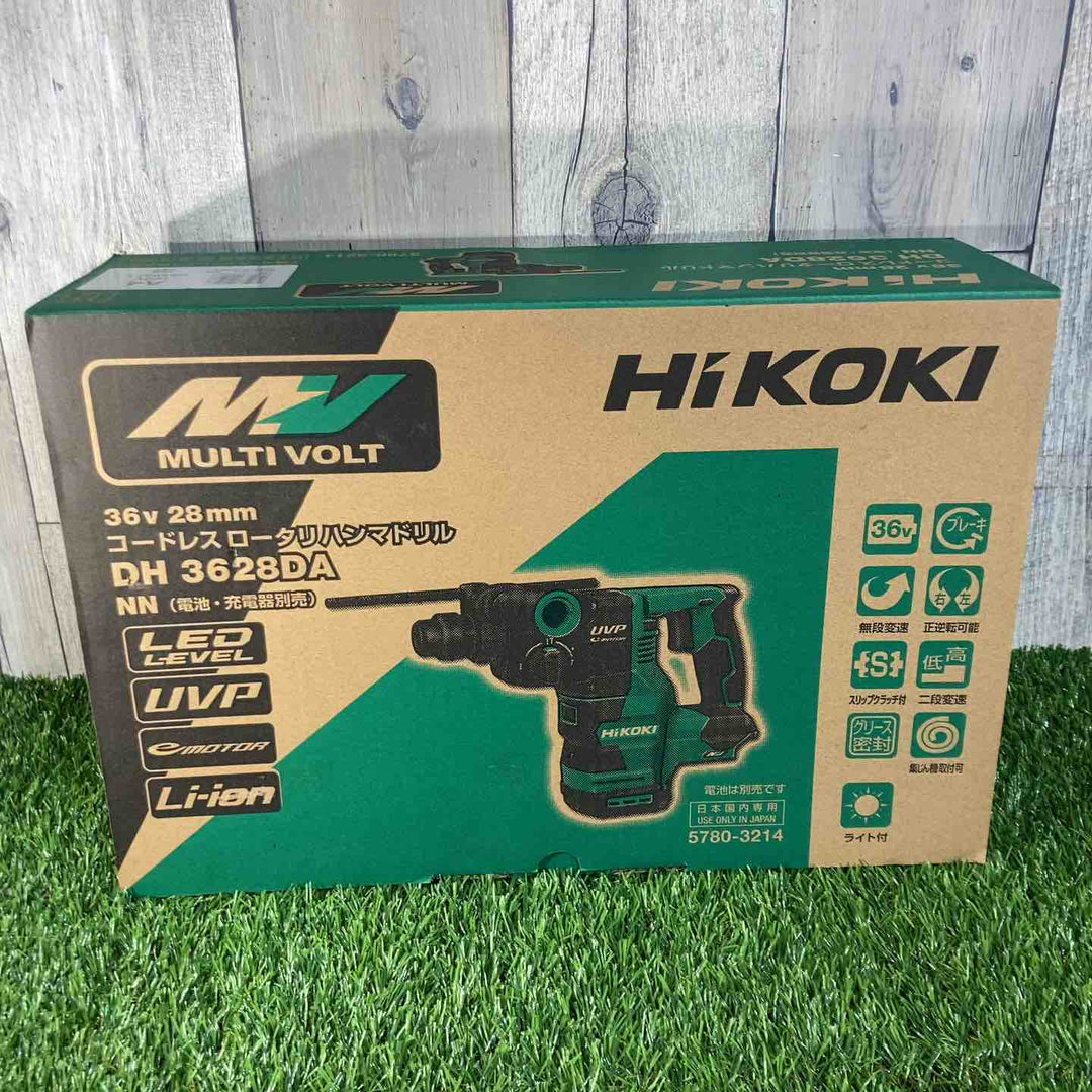 ★ハイコーキ(HIKOKI ※旧:日立工機) コードレスハンマドリル DH3628DA(NN)【戸田店】