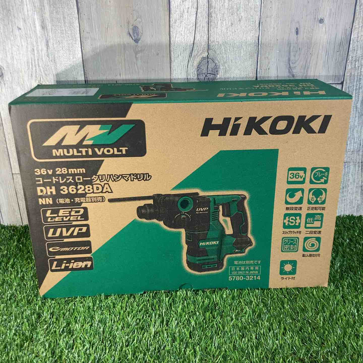 ★ハイコーキ(HIKOKI ※旧:日立工機) コードレスハンマドリル DH3628DA(NN)【戸田店】