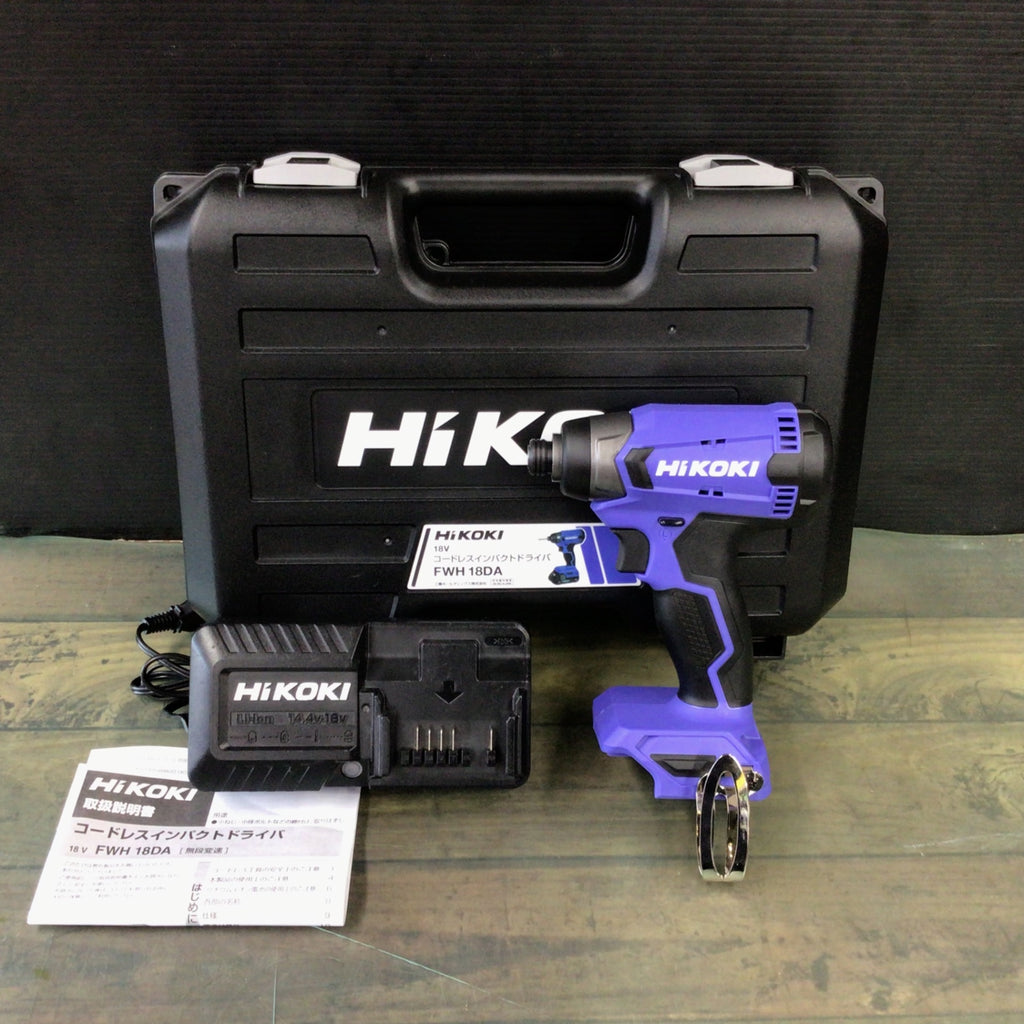 新品未使用HiKOKI はなはだしく 14.4V 電動インパクトドライバー FWH 14DGL