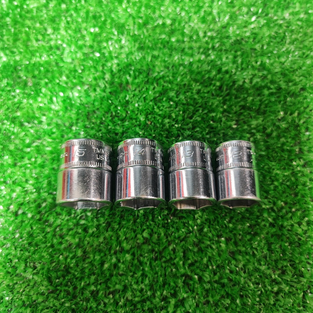 ▲スナップオン(Snap-on)シャローソケット TMM5-15 11個セット 【岩槻店】