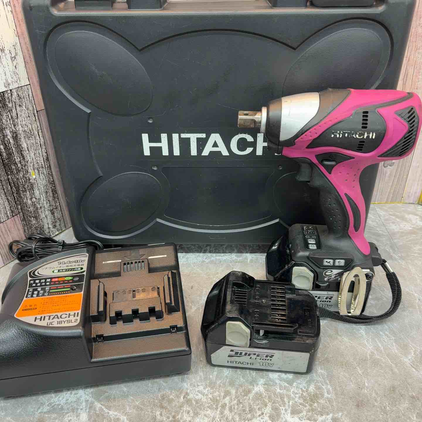 日立 - 日立　インパクトレンチ　WR18DBDL2(2LYPK) WR18DBDL2(2LYPK) コードレスインパクトレンチ18V 1台 HiKOKI