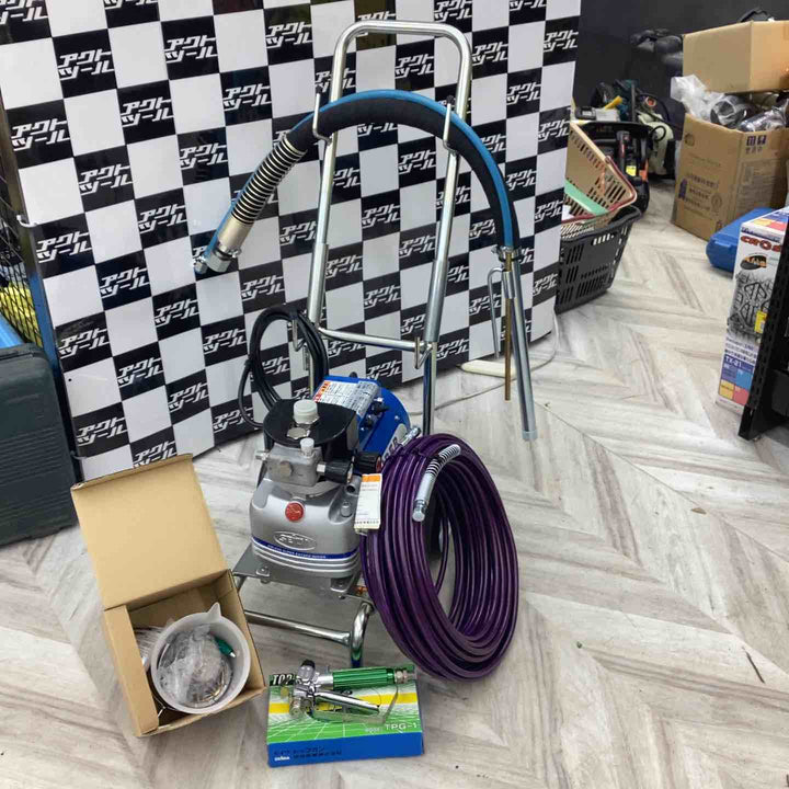 【店頭受取り限定】精和 エアレス塗装機スーパー60L ABPFL14PK005【越谷店】