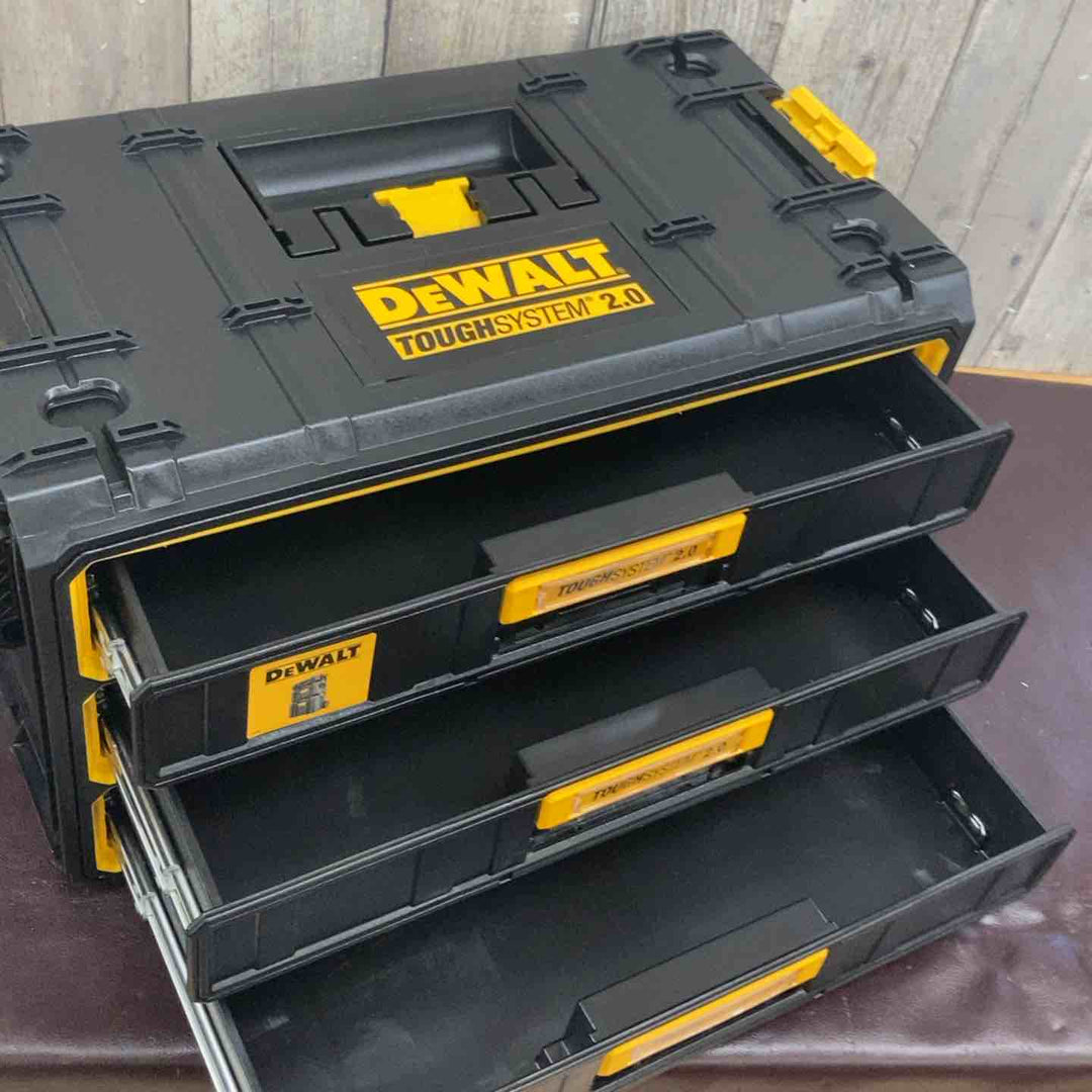 【中古品】 デウォルト(DEWALT) タフシステム2.0 3段引き出しチェスト DWST08330-1 【東大和店】