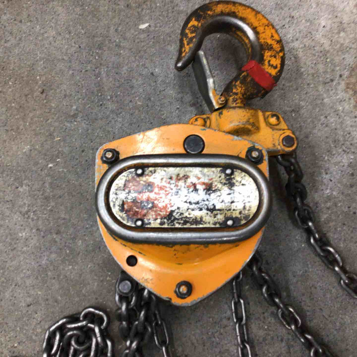 【中古品】◇キトー(KITO) チェーンブロック M3形 3t CB030【八潮店】