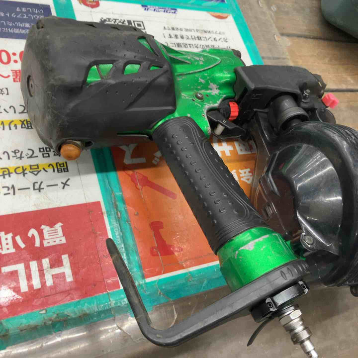 ★ハイコーキ(HIKOKI ※旧:日立工機) 高圧エア釘打ち機 NV90HMC(L)【戸田店】
