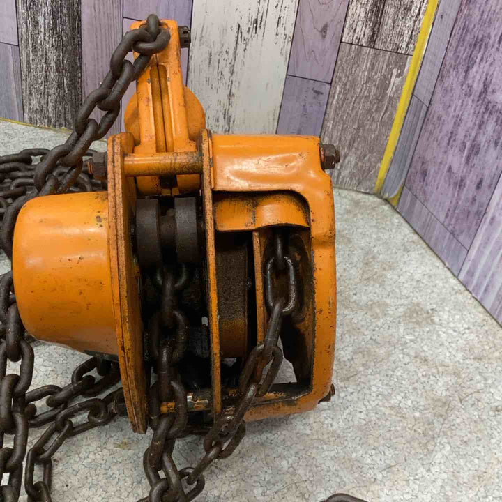 【中古品】キトー　チェーンブロック　M3型　3ton【八潮店】