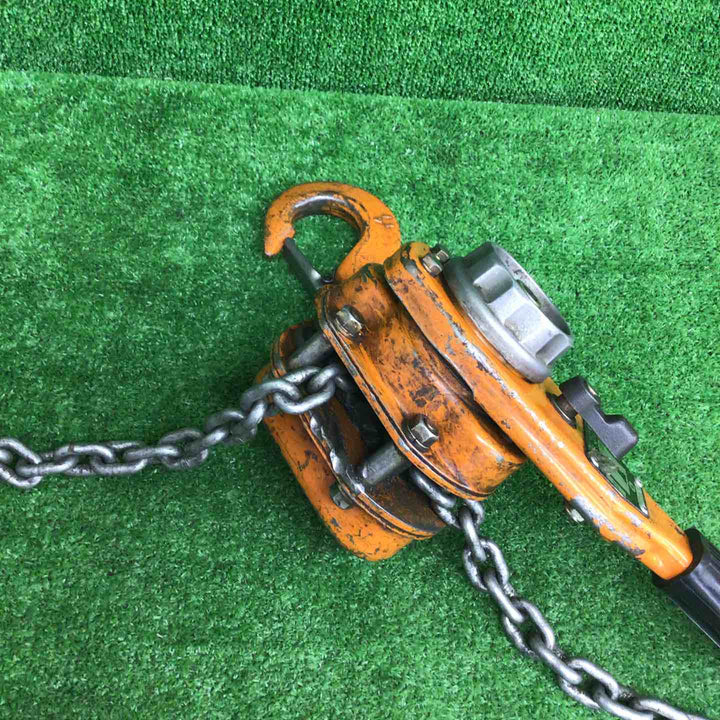 【現状品】 バイタル工業 1ton レバーチェーンブロック NR2-10 【鴻巣店】