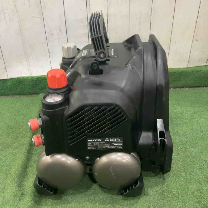 ★ハイコーキ(HIKOKI ※旧:日立工機) 高圧エアコンプレッサ EC1245H3(CTN) 動作確認済【川口店】