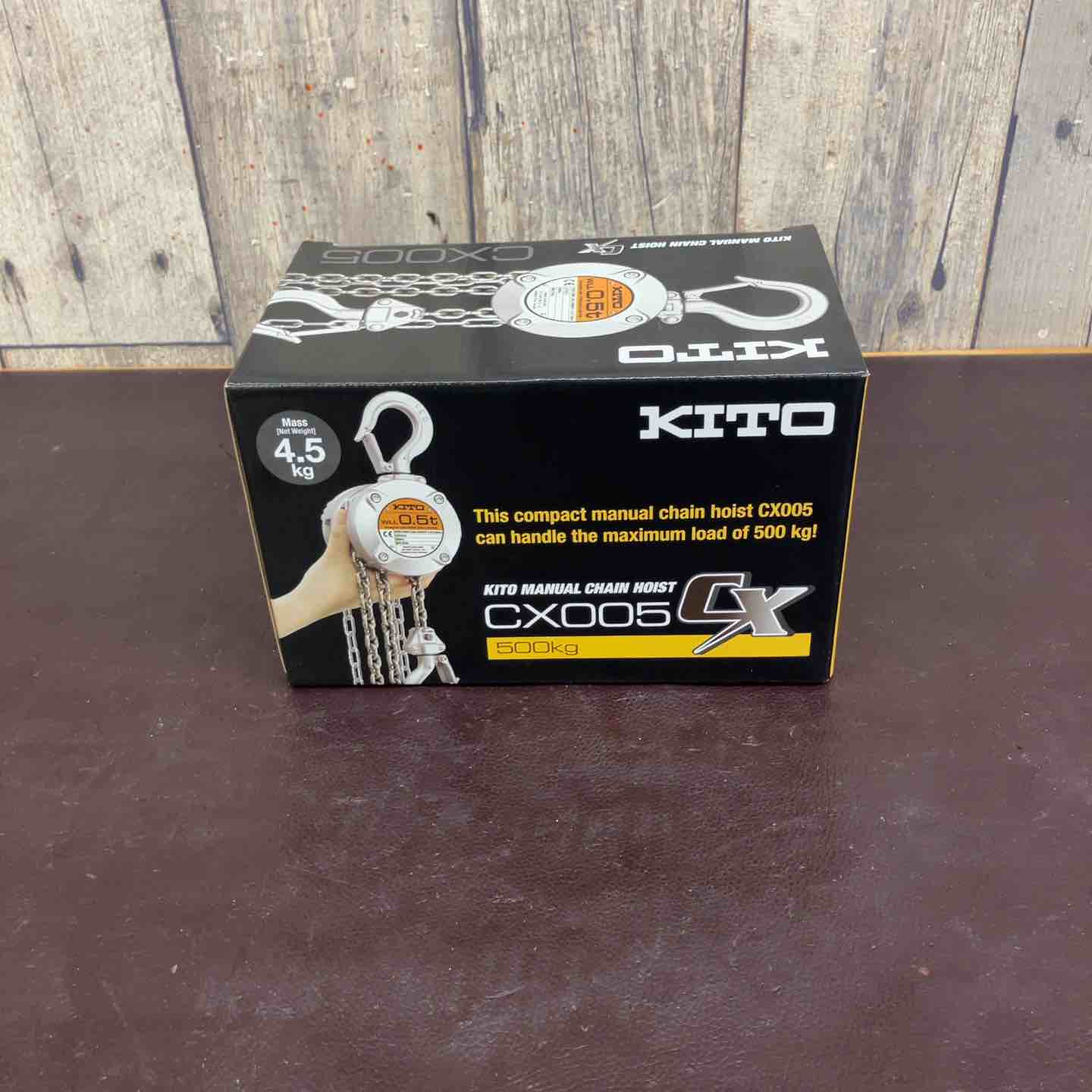 KITO 1.5トン チェーンブロック 公式通販 KITOキトー 1/2 0.5t 500kg 