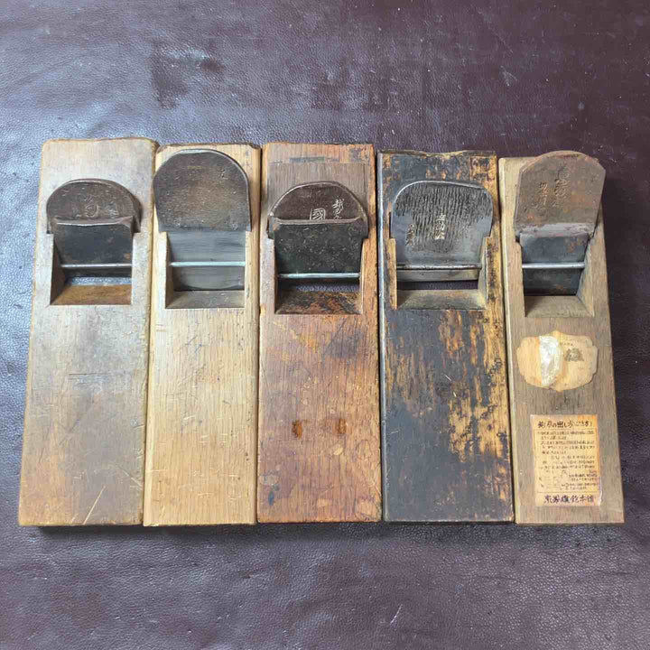 【中古品】 鉋(かんな) 左勘次・國安・虎五郎・東秀雄・菊之助・腕自慢・日本・江戸乙女・弘光・ふじ近 計10個 【東大和店】