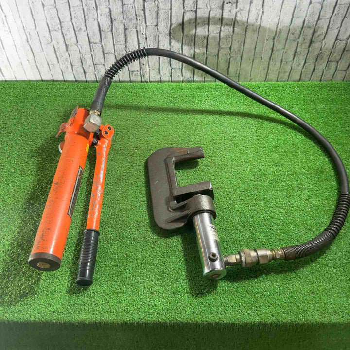 ◇育良精機(IKURA) 手動油圧式パイプ圧着機 IS-30AHS 断水機 動作確認済【川口店】