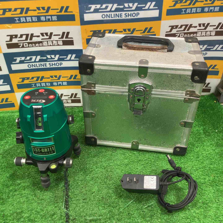 ◇テクノ 水平/垂直レーザー墨出し器 LST-GR111【草加店】