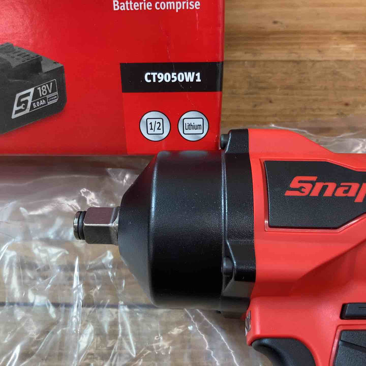 【未使用品(店頭展示品)】スナップオン(Snap-on) 充電式インパクトレンチ CT9050W1(本体＋バッテリ1個セット)【東大和店】