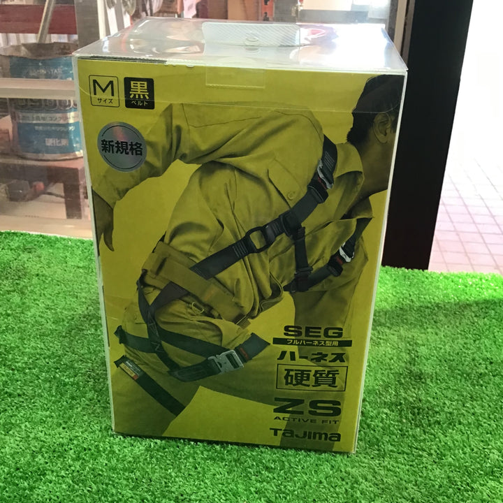 □タジマ(Tajima) ハーネスZS 黒 Mサイズ AZSM-BK【草加店】