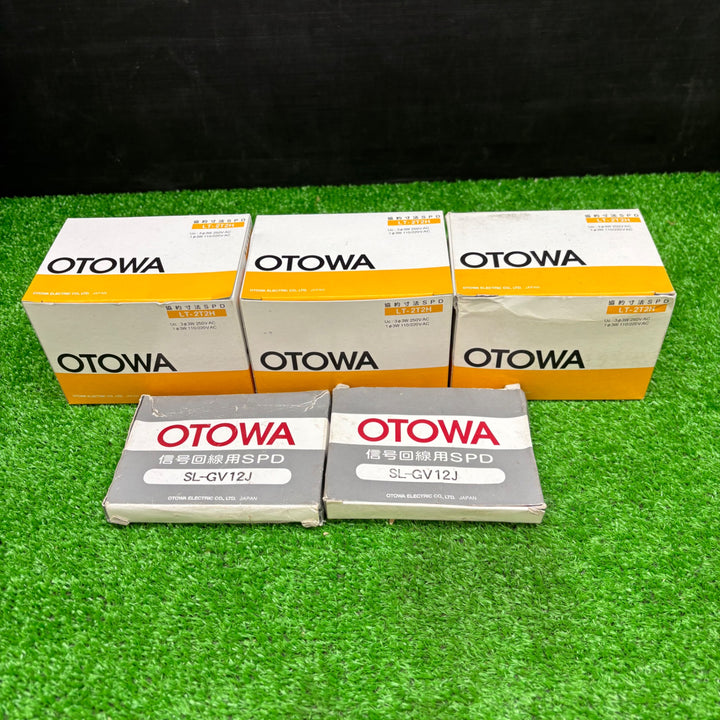 【未使用品】OTOWA 協約寸法SPD LT-2T2H  3個 信号回線用SPD SL-GV12J　2個【電材館越谷店】