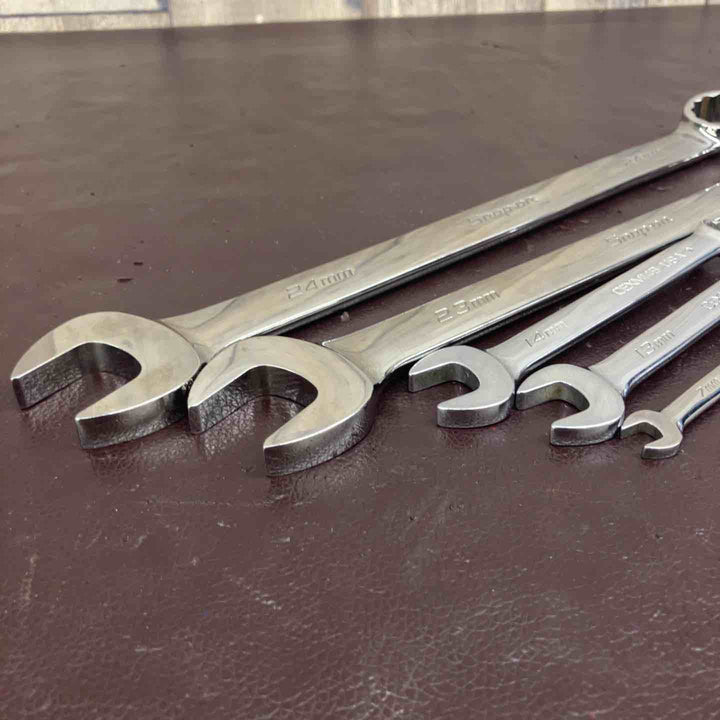 【中古品】 スナップオン(Snap-on) コンビネーションレンチ OEXM7B・OEXM230B・OEXM240B 5本組 【東大和店】