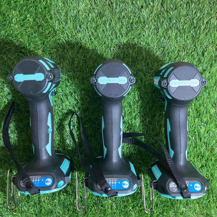 【未使用品】マキタ(makita) 18V コードレスインパクトドライバ TD173DZTB ターコイズブルー　本体のみ　3台セット①【戸田店】