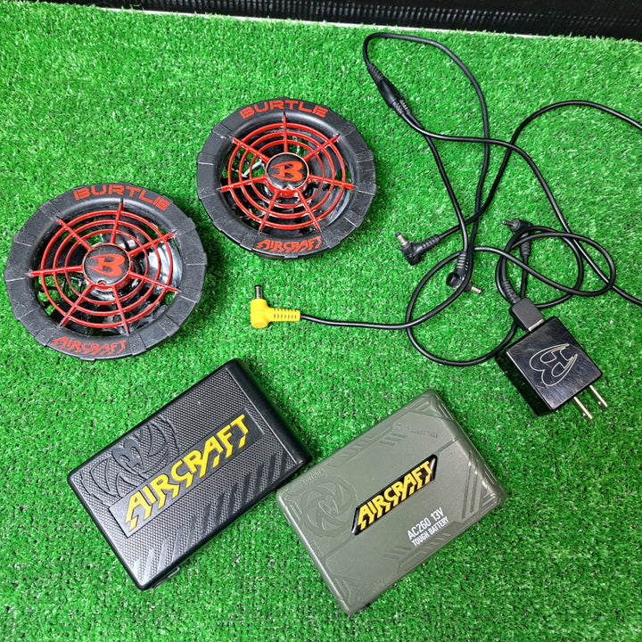 バートル(BURTLE) 空調服 バッテリー2点 AC260 AC230 ファンユニットセット AC270/AC271【岩槻店】