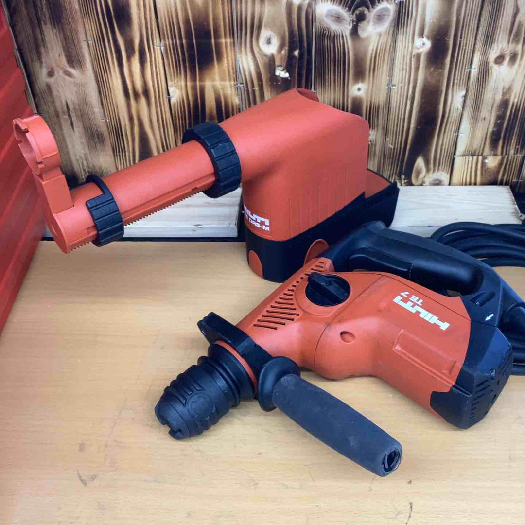 ヒルティ(HILTI) 集じんハンマドリル TE7-DRS コンクリート 穴あけ はつり コンクリート 石材 レンガ タイル 【越谷店】