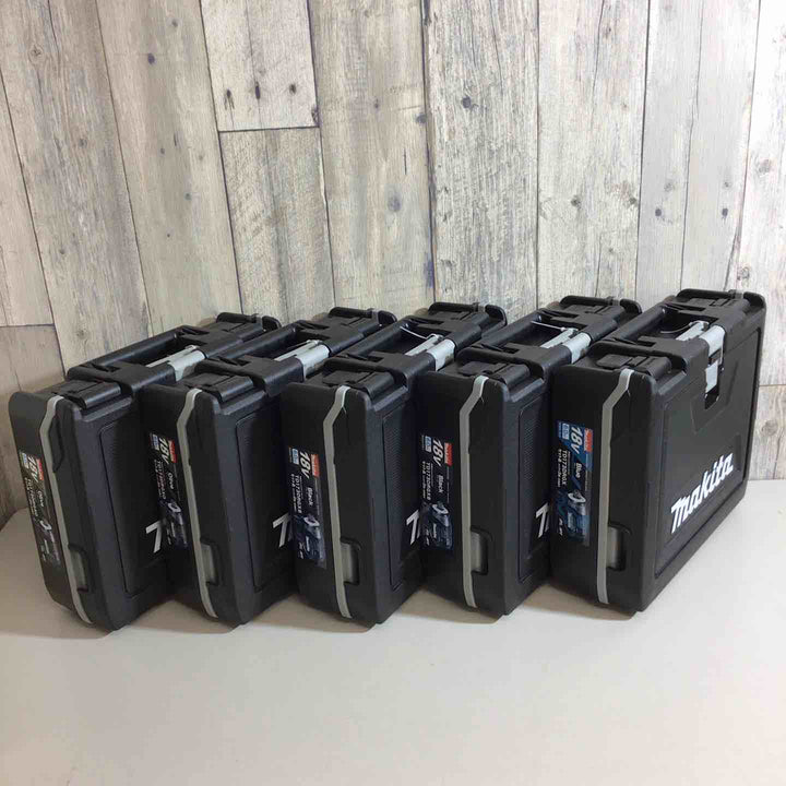 【未使用品】マキタ(makita) コードレスインパクトドライバー TD173DRGX TD173DRGXB TD173DRGXO 5台セット 青 ブルー 黒 ブラック オリーブ【戸田店】
