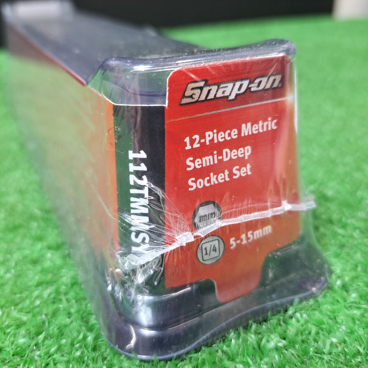 〇Snap-on／スナップオン 1/4sq セミディープソケットセット 112TMMSTY【岩槻店】