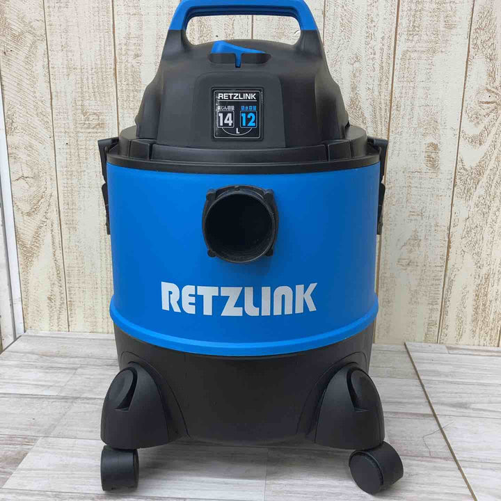 ◇RETZLINK 乾湿両用バキュームクリーナー  RZ-1412VWB【柏店】