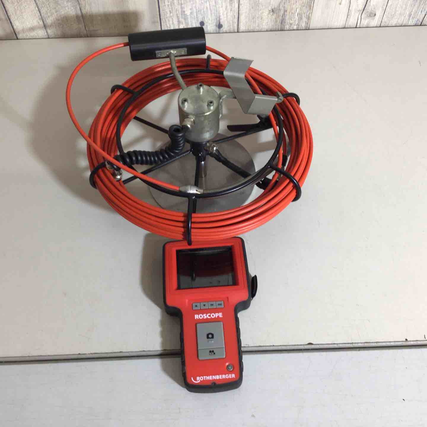 ROTHENBERGERローテンベルガー管内カメラ　工業用内視鏡　良好 中古品】ASADA 管内検査カメラ ロースコープ ROTENBERGER ローテン