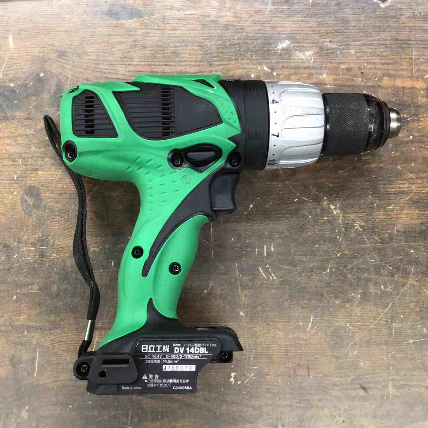 ☆ハイコーキ(HIKOKI ※旧:日立工機) コードレス振動ドリルドライバー