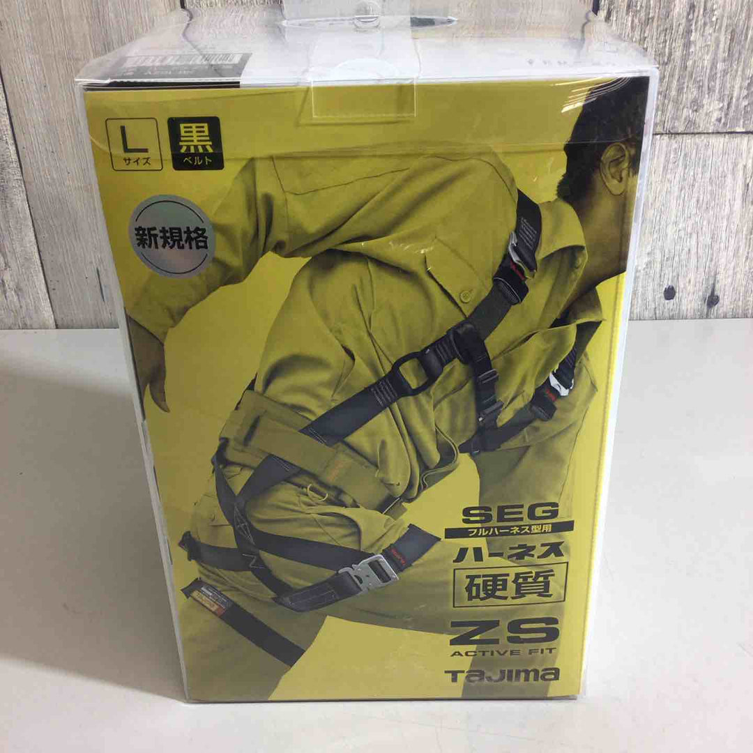 □タジマ(Tajima) ハーネスZS 黒 Lサイズ AZSL-BK【戸田店】