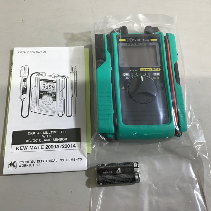 【未使用品】 ★送料無料★ 共立電気計器 (KYORITSU) 100A AC/DCクランプ付デジタルマルチメータ KEWMATE 2001A【戸田店】