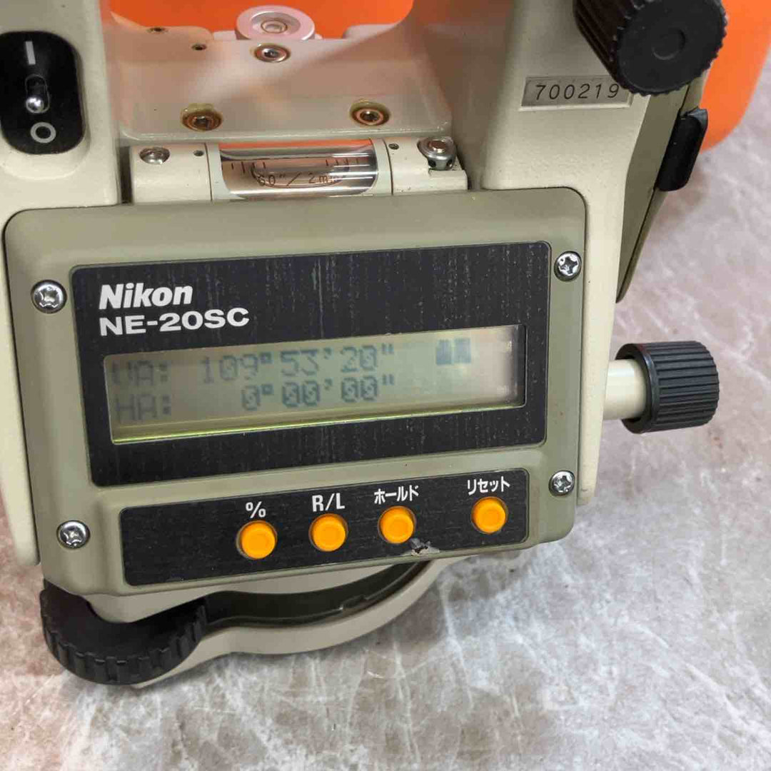 ◇ニコン(Nikon) デジタルセオドライト(トランシット) NE-20SC 保証なし【八潮店】