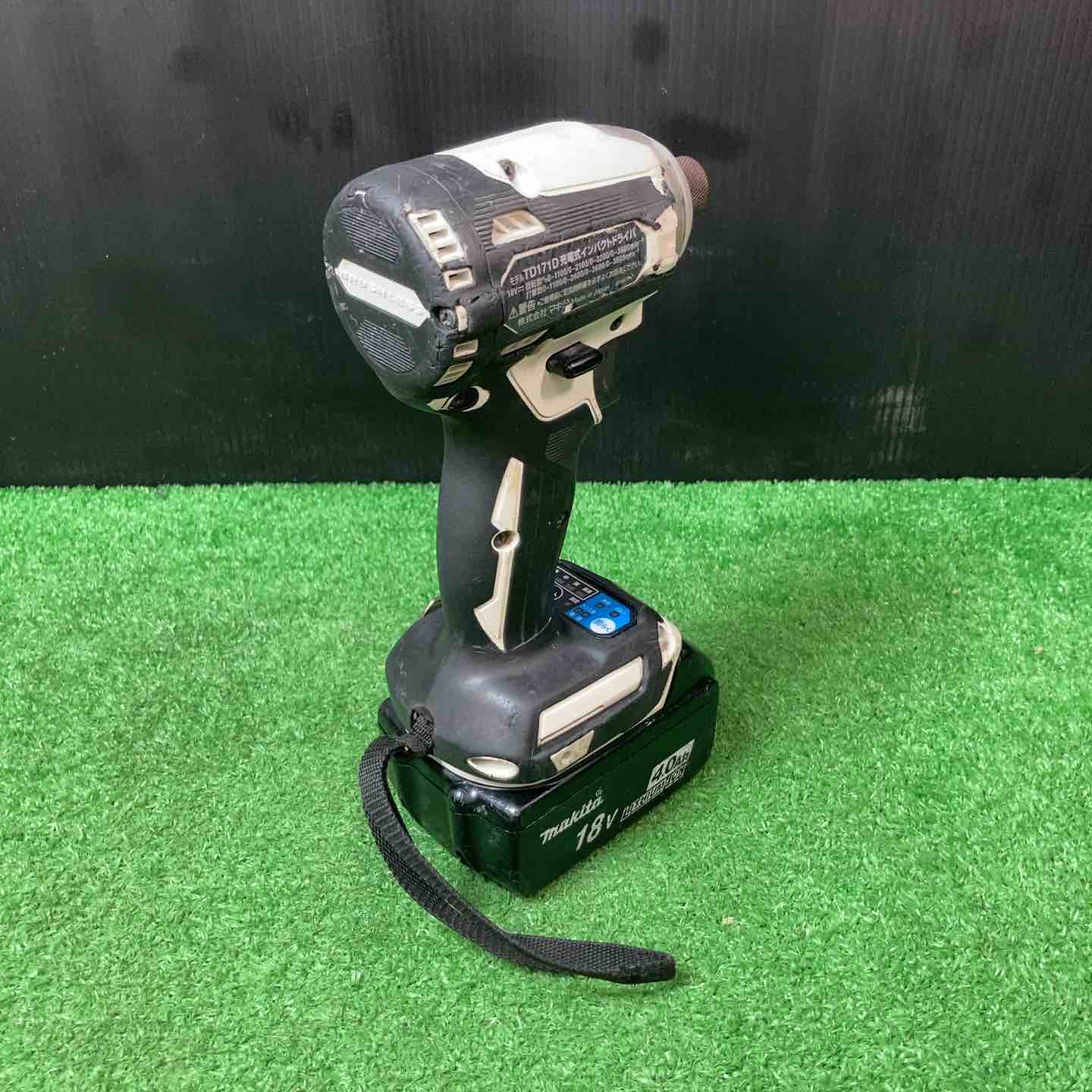マキタ(makita) TD171DZ コードレスインパクトドライバー【市川行徳店】【店頭取引限定】【中古】管理番号：IT4HRA8NGHRE ☆マキタ(makita) コードレスインパクトドライバー TD171DZW【岩槻店