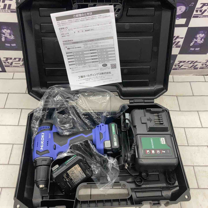 HiKOKI (ハイコーキ) コードレスドライバドリル FDS12DAL(2ES)【所沢店】