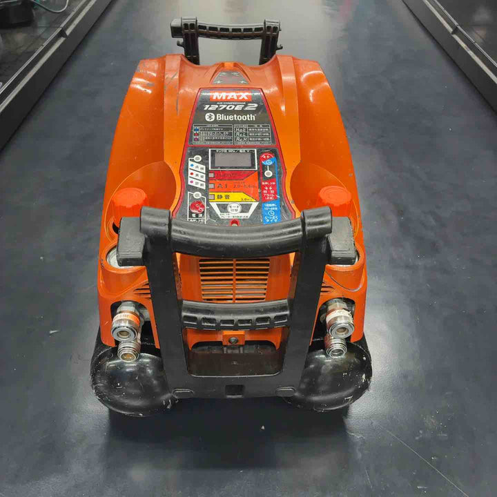 マックス(MAX) 高圧エアコンプレッサ AK-HH1270E2 アラゴンオレンジ【藤沢店】