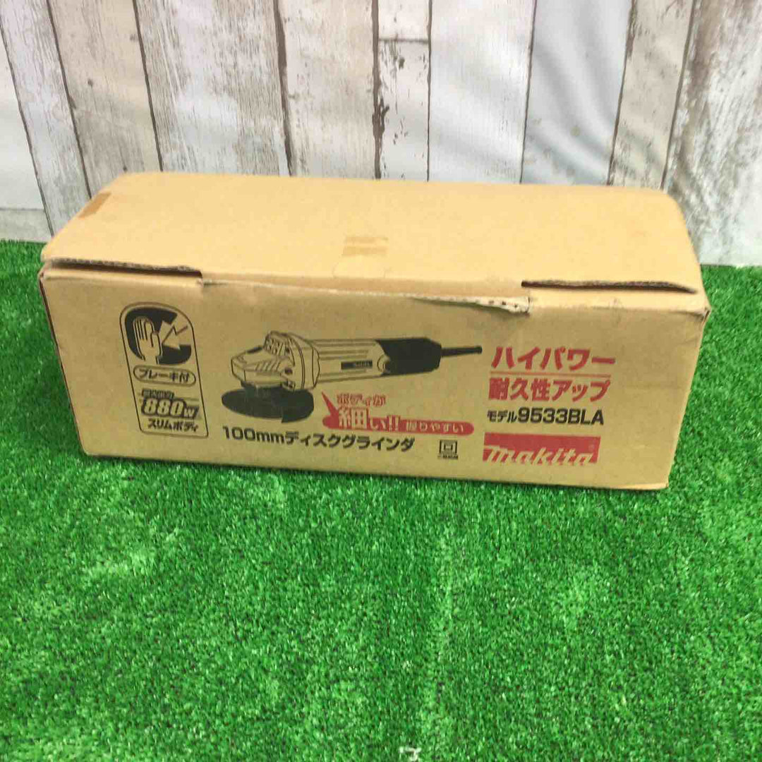 ☆マキタ(makita) ディスクグラインダ 低速高トルク ブレーキ付 100mm 9533BLA【町田店】