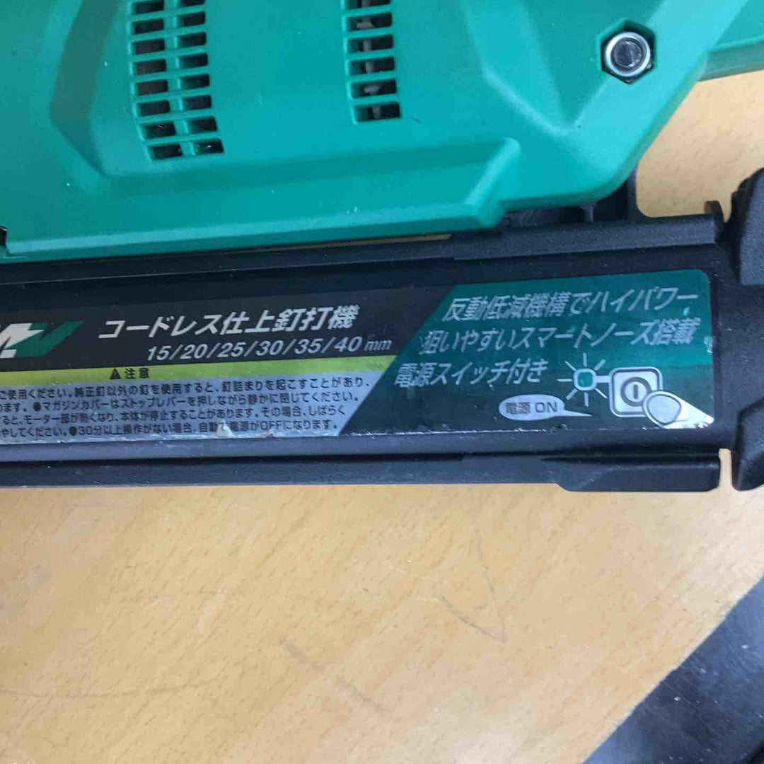 ◇ハイコーキ(HIKOKI ※旧:日立工機) コードレスフィニッシュネイラ NT3640DA(NN)【越谷店】